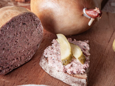 Alternative view of Leberwurst grob in der Blase