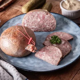 Sülzfleischwurst in der Blase