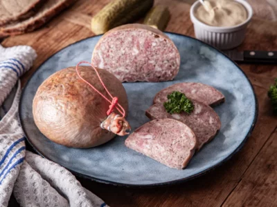 Sülzfleischwurst in der Blase