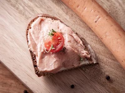 Alternative view of Schmidt´s Teewurst mediterran 180g