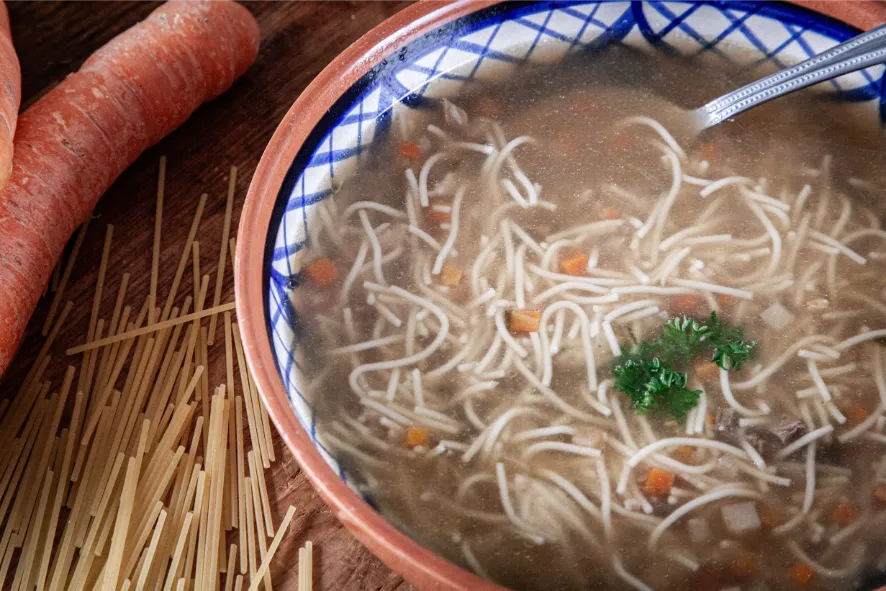 Nudelsuppe nach Omas Rezept – Bild 2