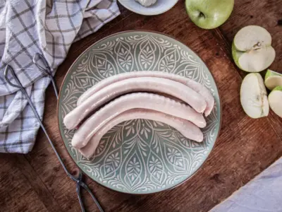 Bratwurst Apfel-Meerrettich schockgefrostet 5 Stück