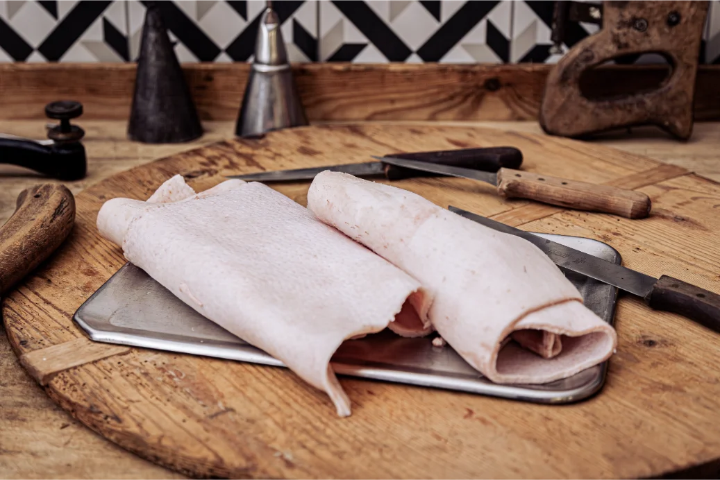 Schweineschwarten vom Rücken – Bild 2