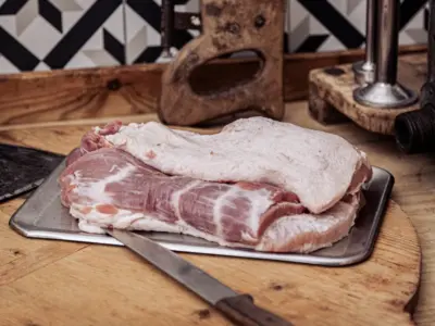 Schweinespeck von der Wamme S X