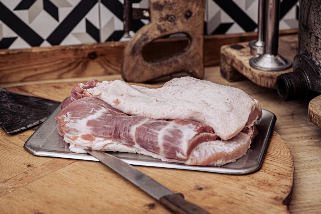 Schweinespeck von der Wamme S X