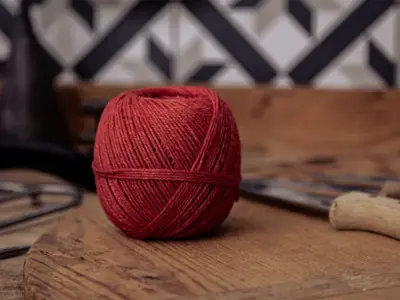 Wurstgarn rot 3,5 - 3-fach | 1 Rolle á ca. 150m