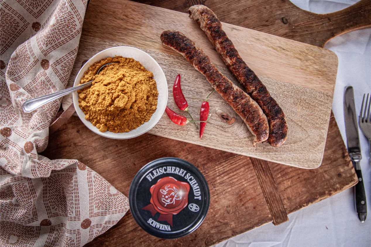 Currywurst aus Thüringer Bratwurst – Bild 2