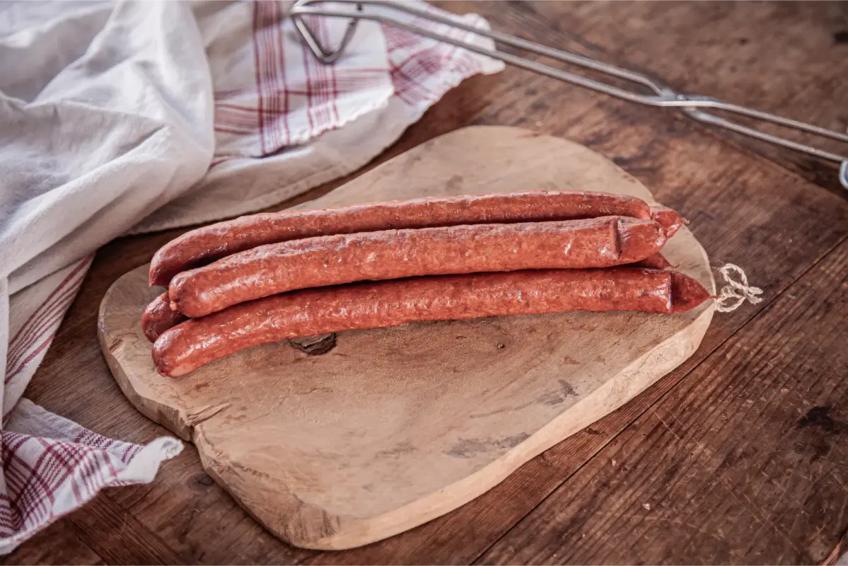 Feuerwurst 100% Rindfleisch schockgefrostet 5 Stück