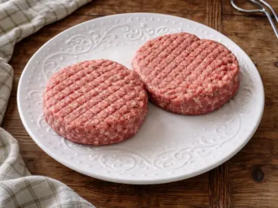 Rindfleisch Burger Patties 2 Stück á 180g - schockgerostet