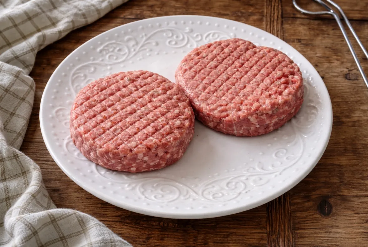 Rindfleisch Burger Patties 2 Stück á 180g - schockgerostet