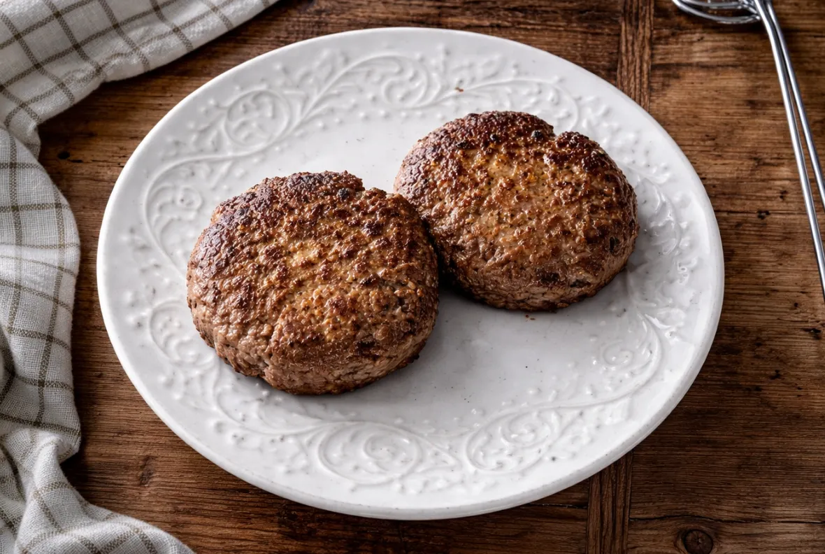 Rindfleisch Burger Patties 2 Stück á 180g - schockgerostet – Bild 2