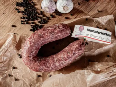 Hausmacher Knackwurst im Ring – Bild 2