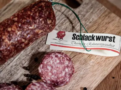 Schlackwurst – Thüringer Salami – Bild 4