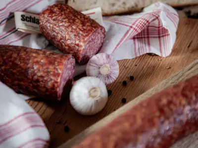 Schlackwurst – Thüringer Salami – Bild 3