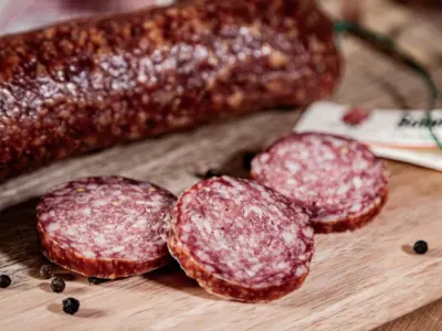 Schlackwurst – Thüringer Salami – Bild 2