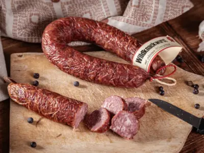 Wildknackwurst im Ring